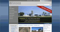 Desktop Screenshot of commercetxedc.org